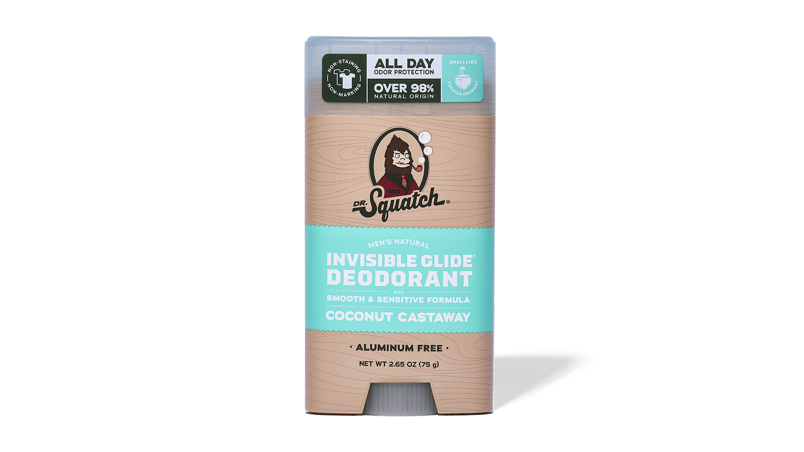 Coconut Castaway Invisible Glide Deodorant - Essential Clean Glide