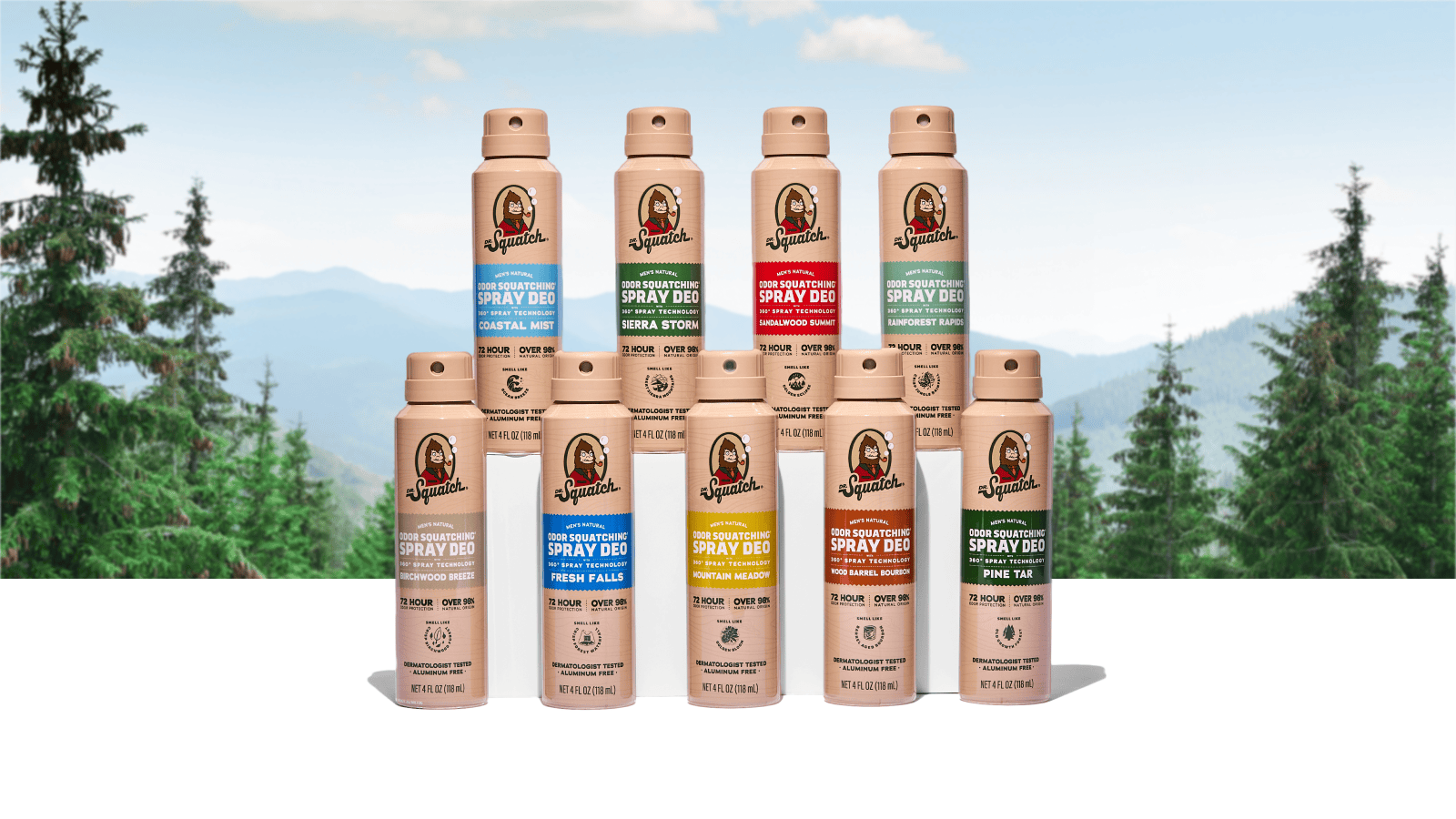 Spray Deodorant 6-Pack - Gift Ready