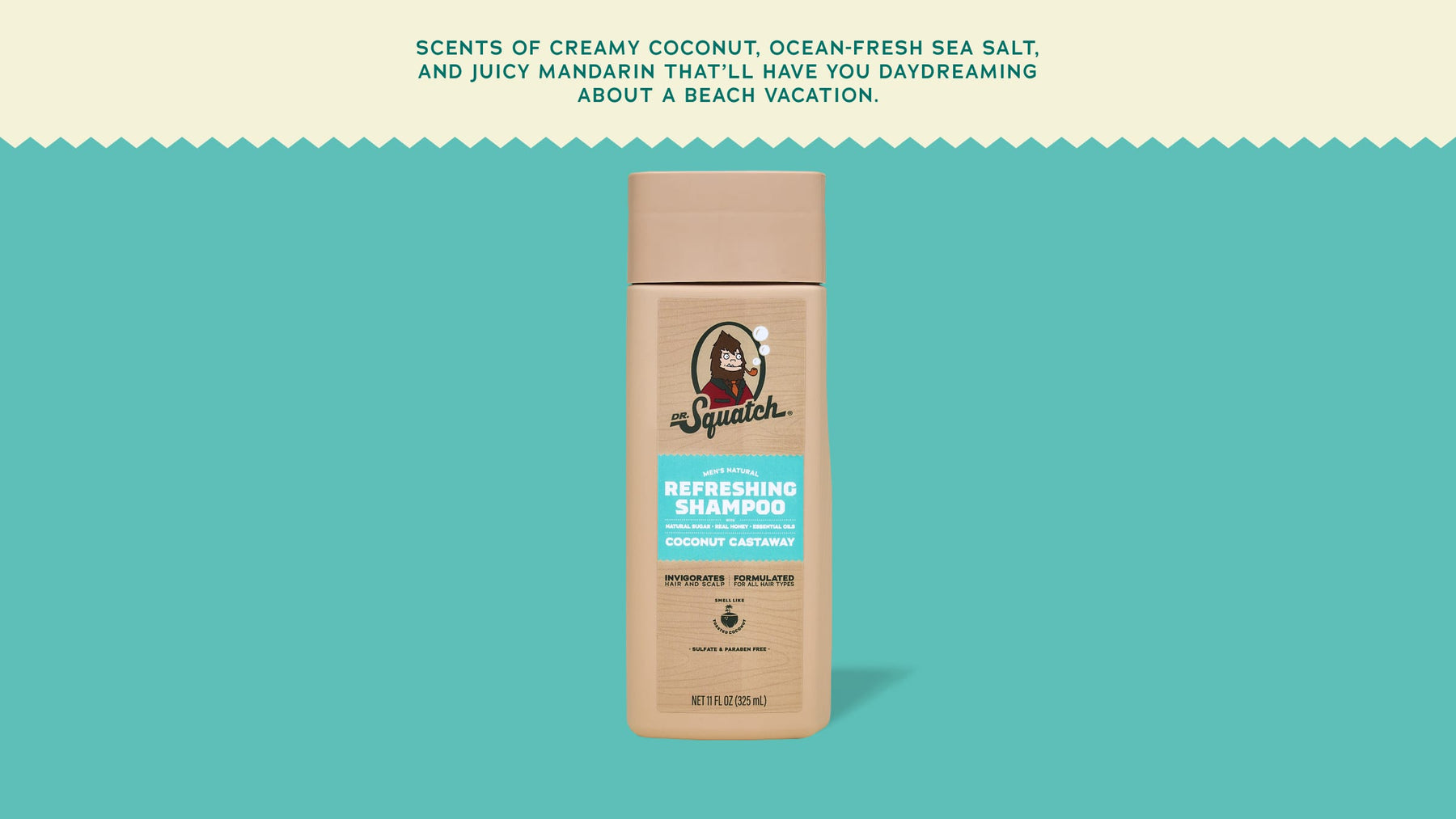 Coconut Castaway Shampoo - Premium Shower Routine
