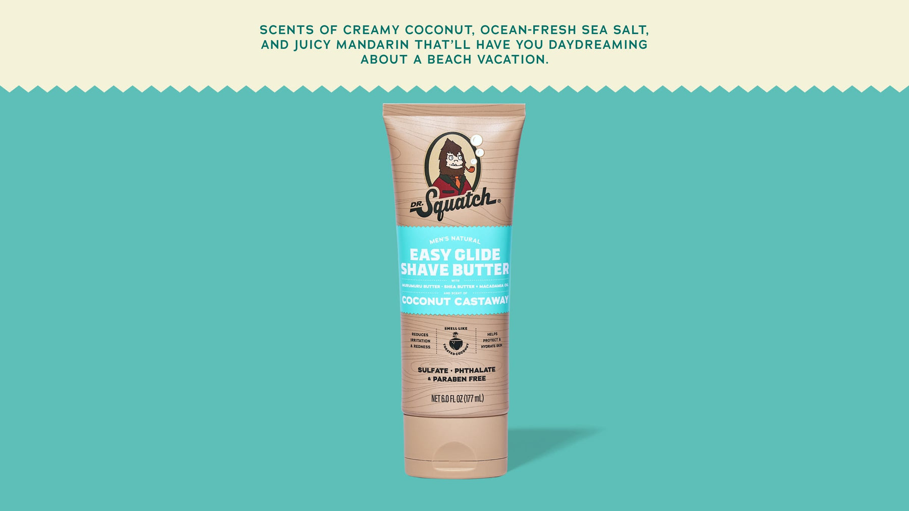 Easy Glide Shave Butter Coconut Castaway - Essential Outdoor Glide