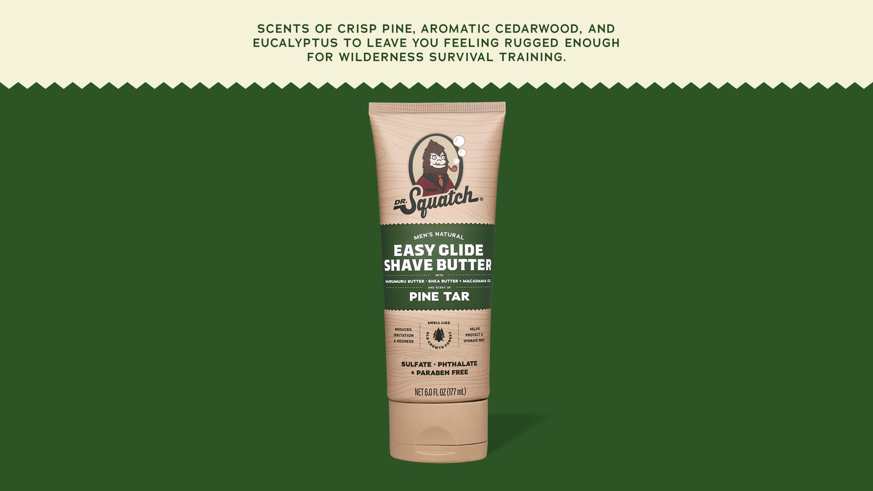 Easy Glide Shave Butter Pine Tar - Bright Carry