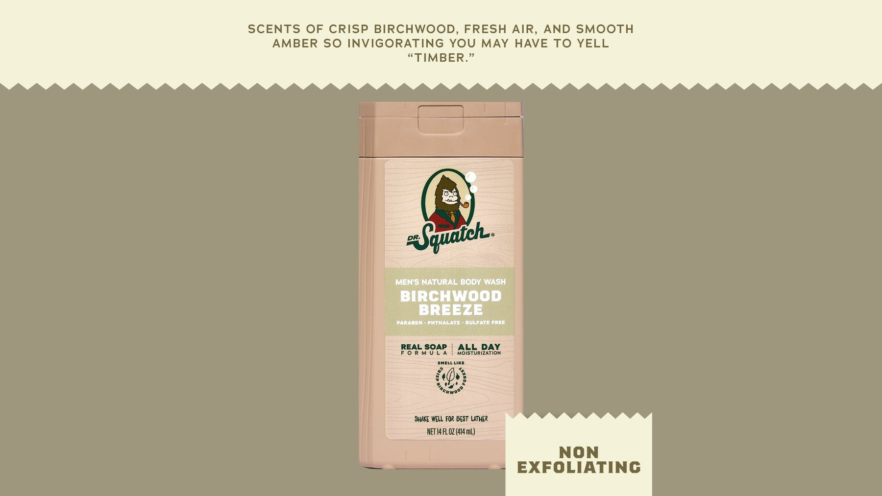 14 oz Birchwood Breeze Body Wash - Bright Outdoor Start