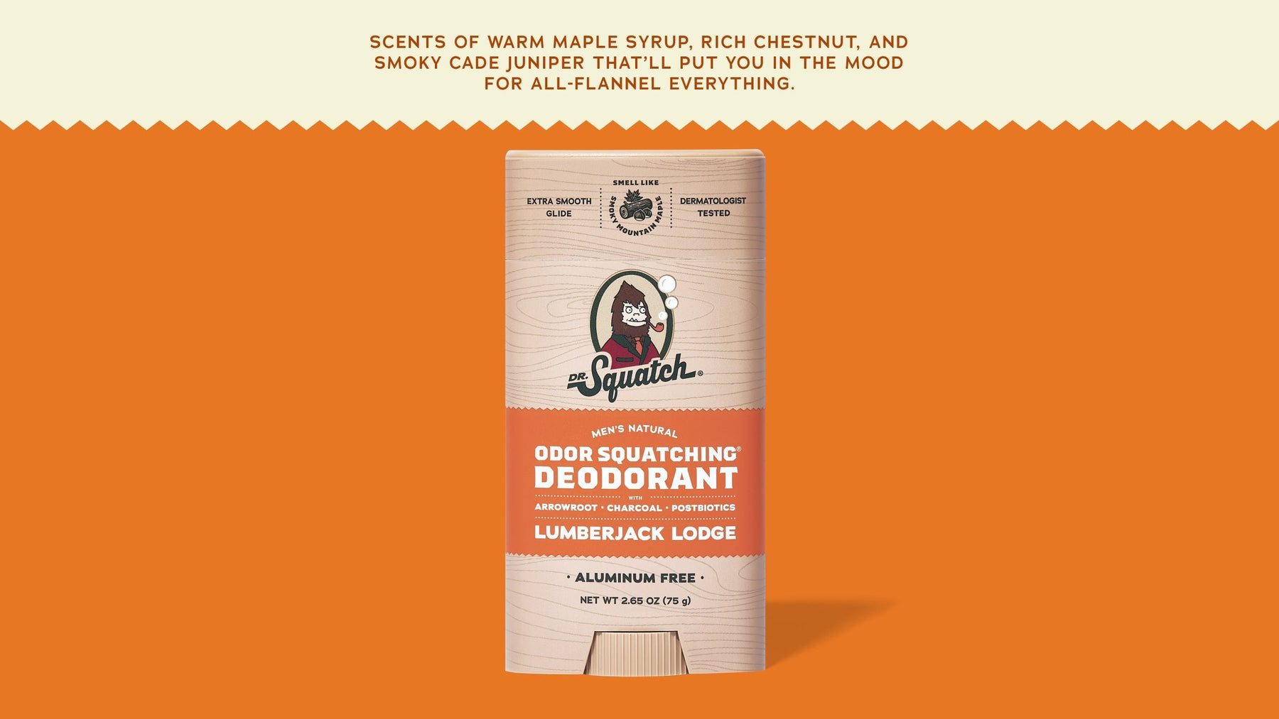 Lumberjack Lodge Deodorant - Simple Travel Shield