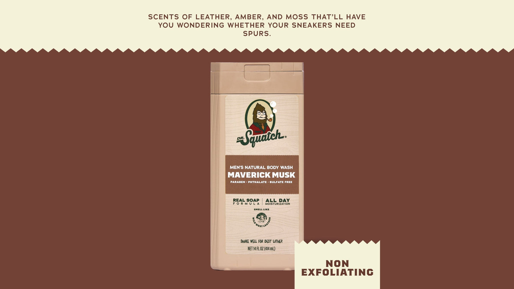 14 oz Maverick Musk Body Wash - Morning Ready