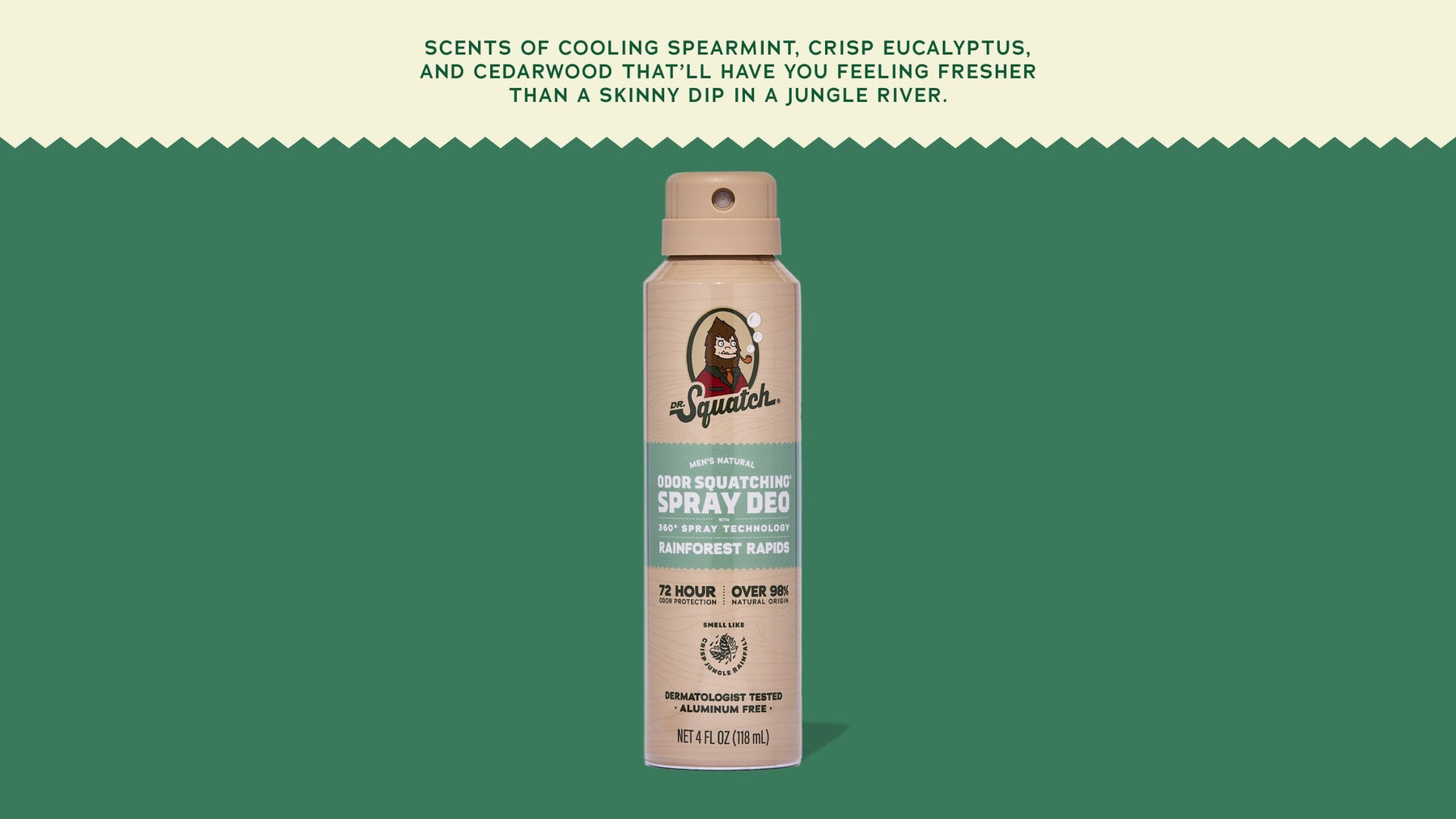 Rainforest Rapids Spray Deodorant - Active Fresh Routine