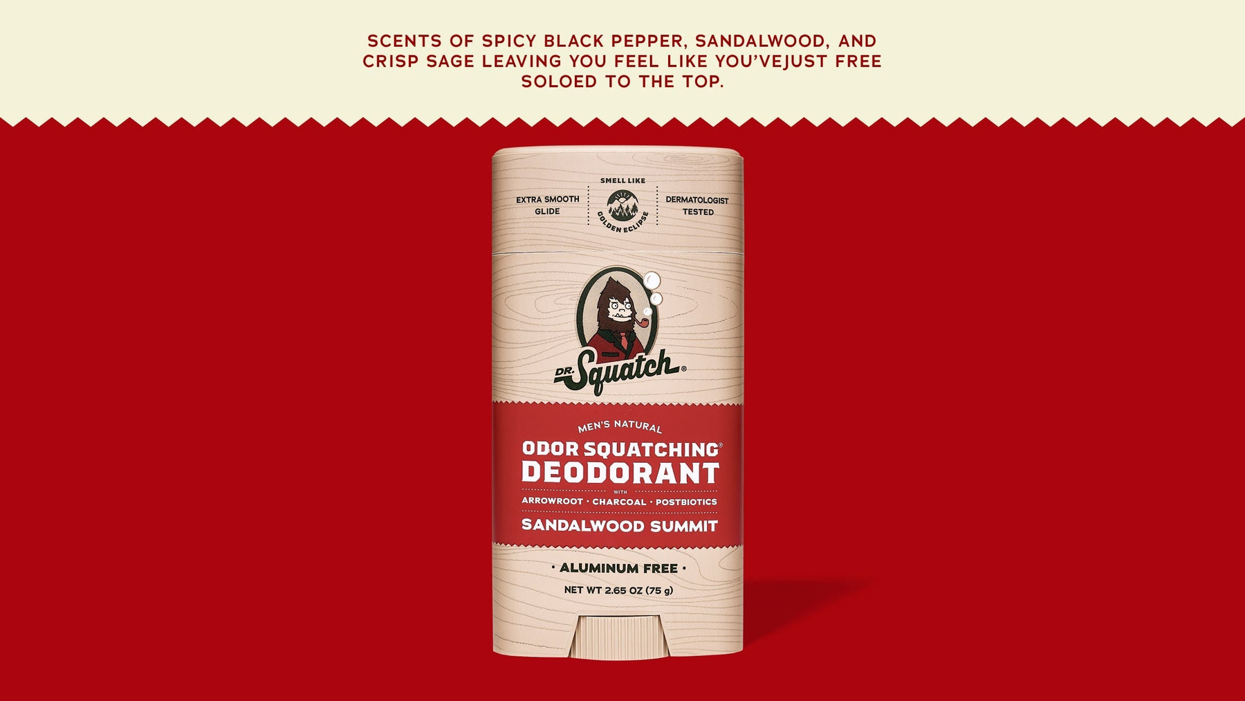 Sandalwood Summit Deodorant - Simple Outdoor Routine