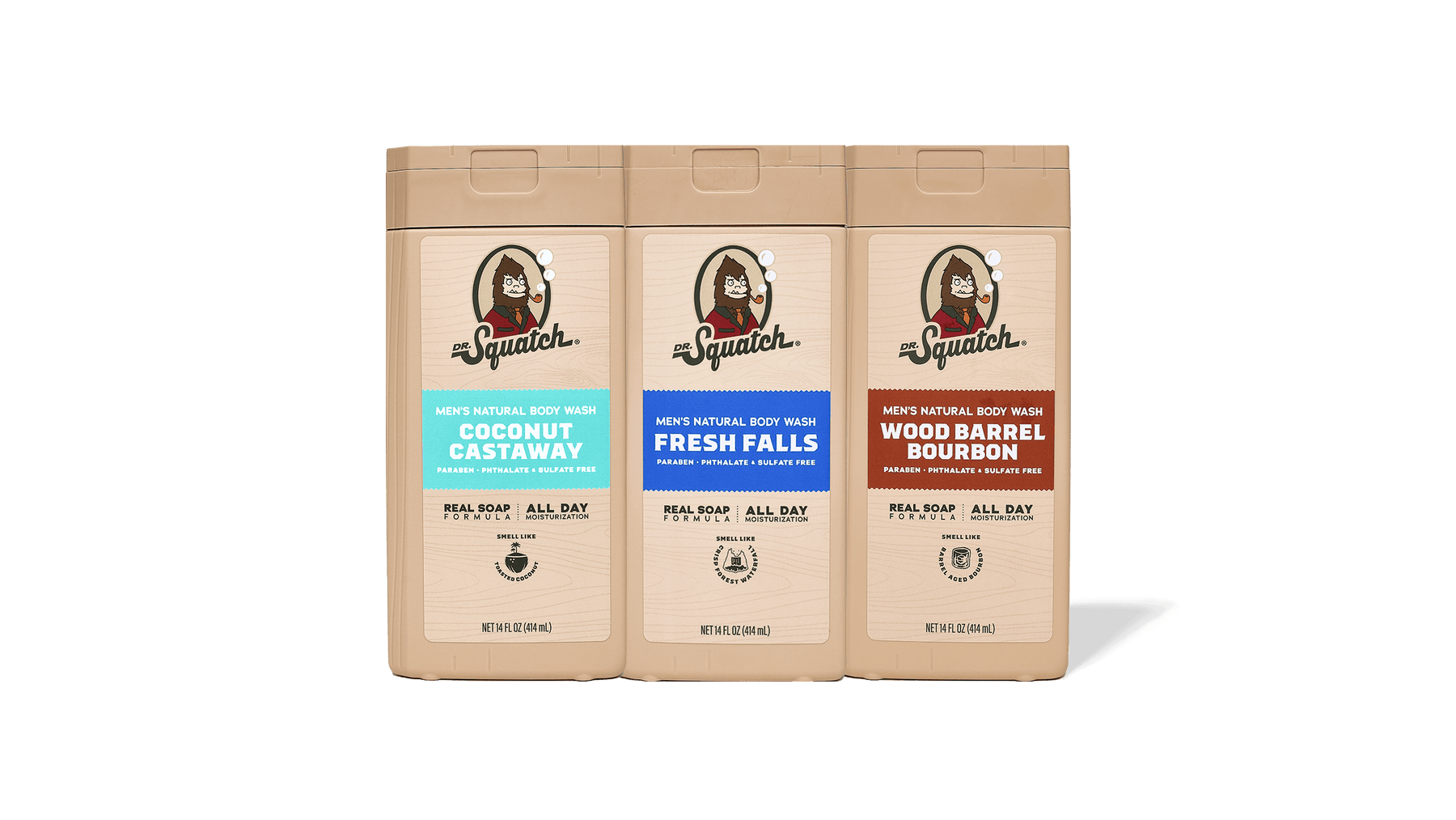 Body Wash 3-Pack - Classic Travel Choice