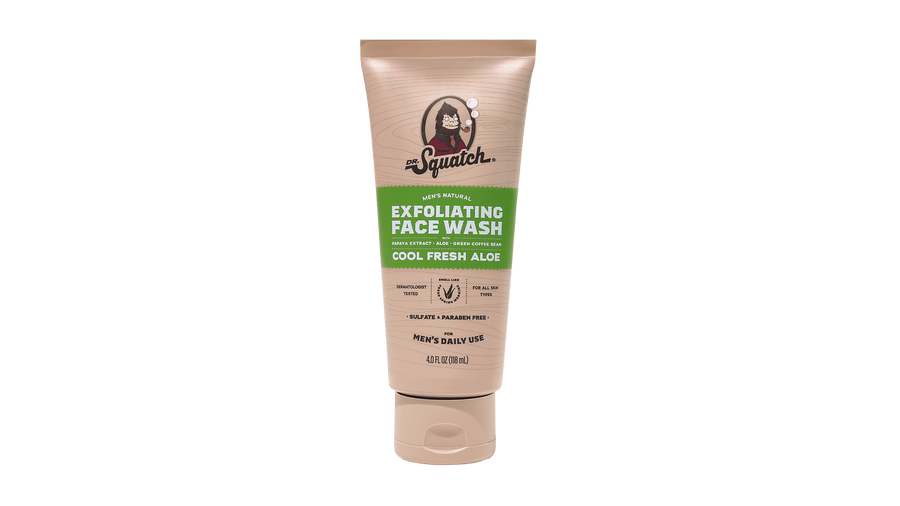 Cool Fresh Aloe Exfoliating Face Wash - Easy Fresh Blend