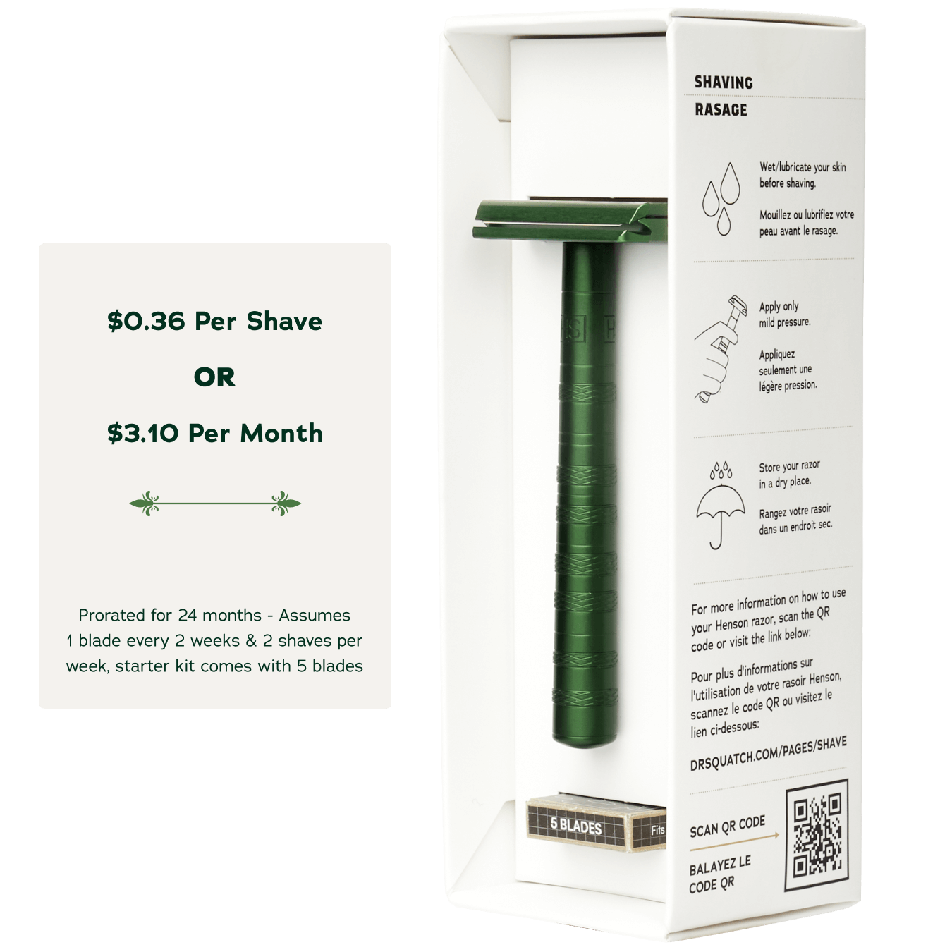 Safety Razor - Bright Outdoor Style