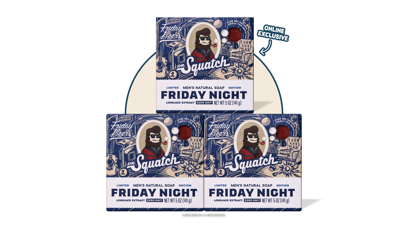 Friday Night 3-Pack - Modern Outdoor Rotation