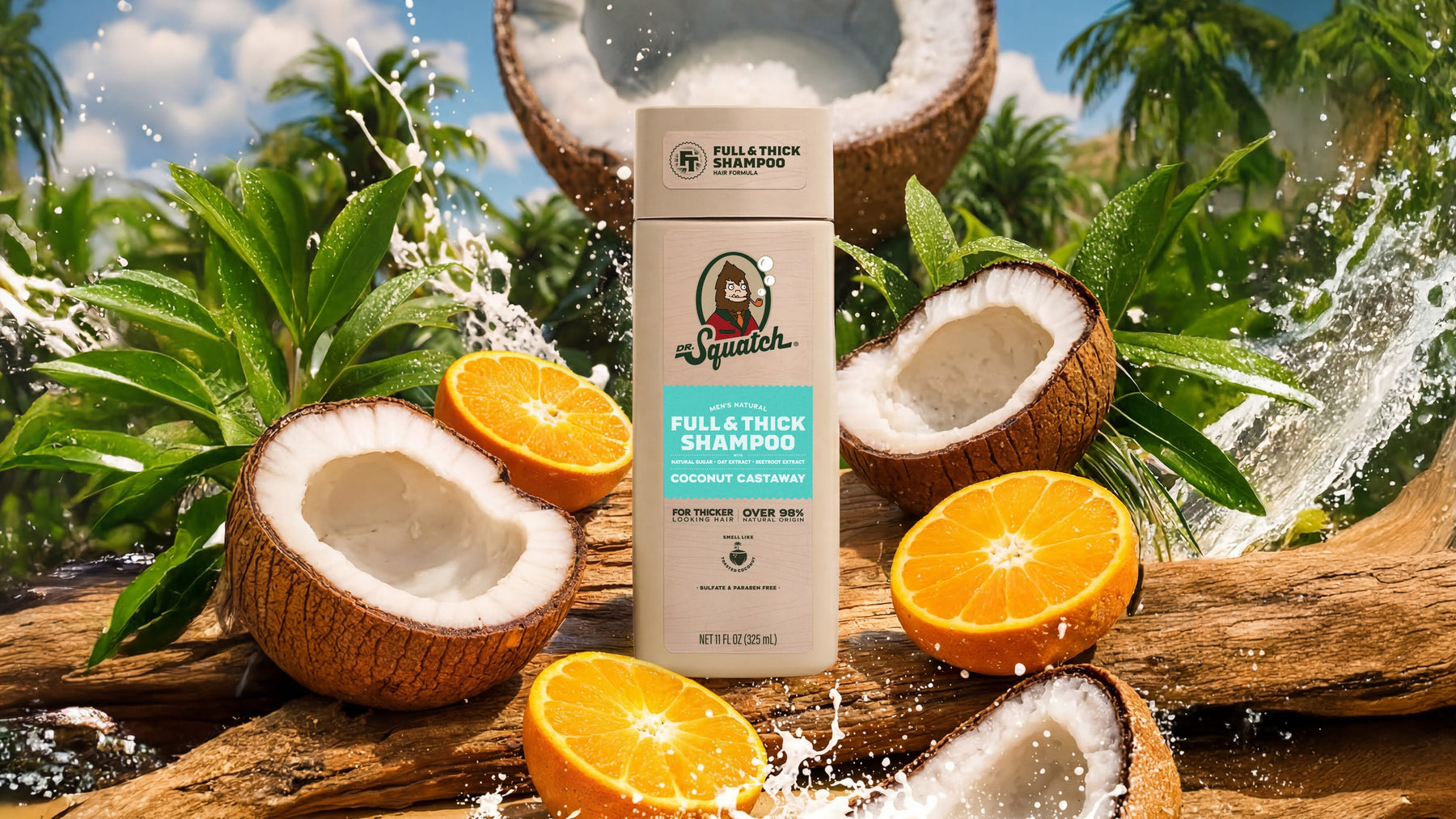 Coconut Castaway Full & Thick Shampoo - Classic Active Care