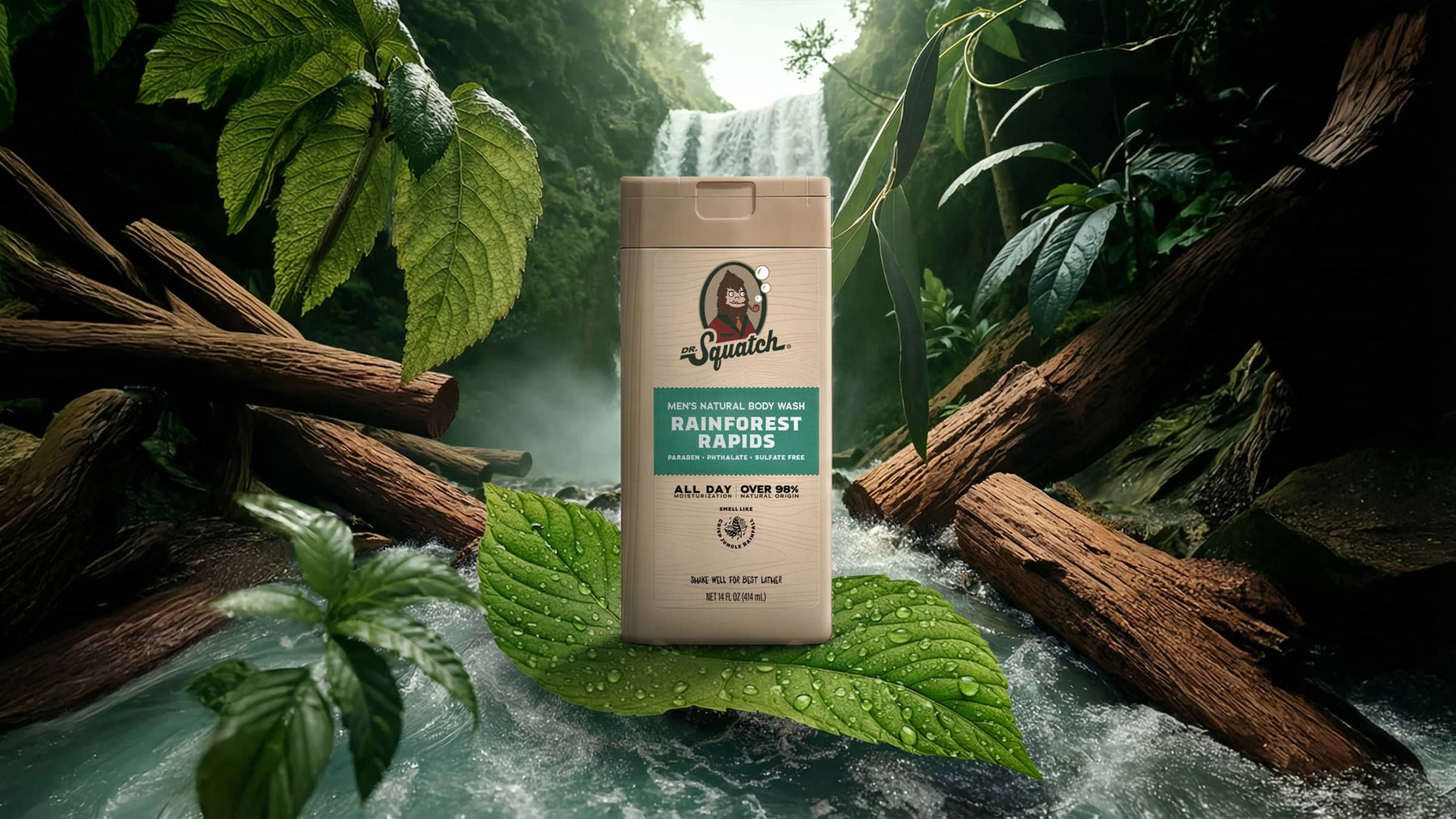 14 oz Rainforest Rapids Body Wash - Forest Clean