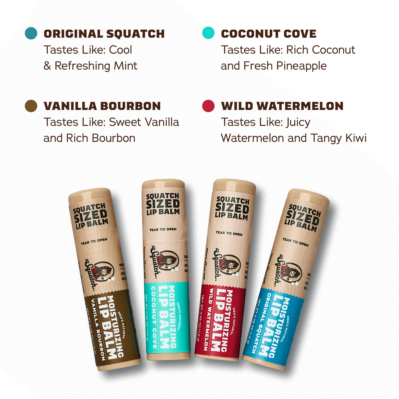 Lip Balm 4-Pack - Fresh Use