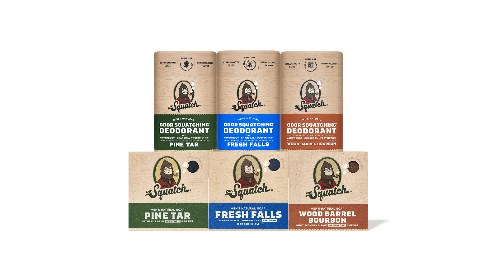 Deodorant & Soap Set - Gift Outdoor Lineup