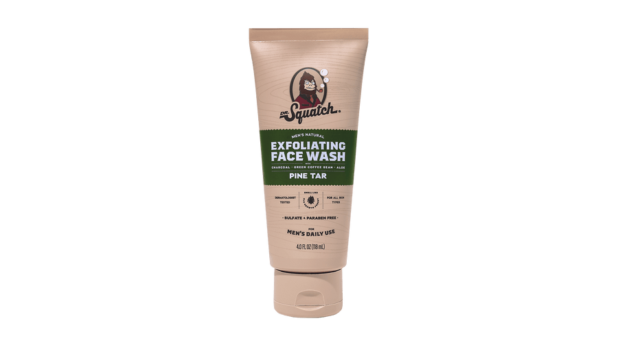 Pine Tar Exfoliating Face Wash - Essential Lather