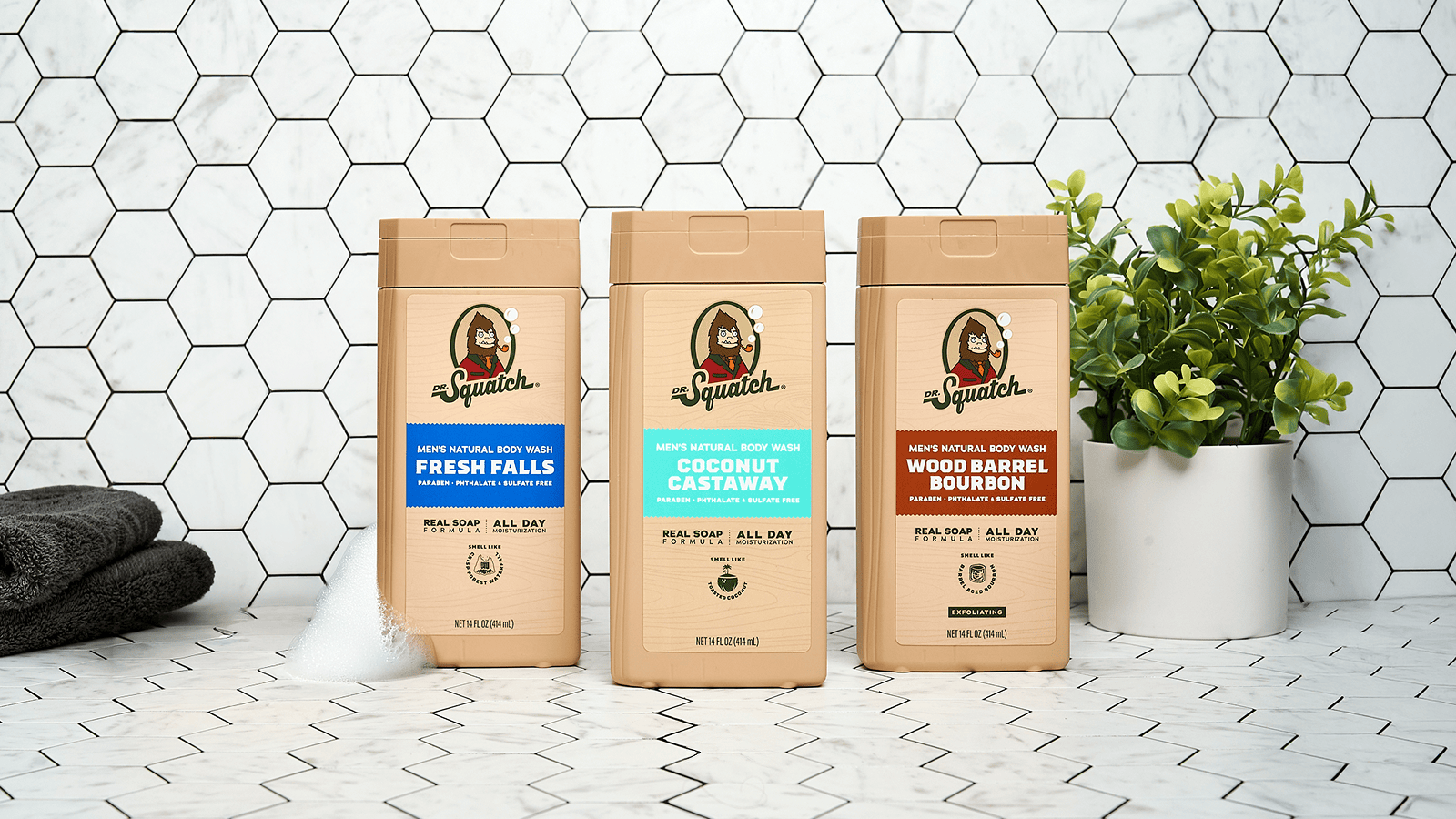 Body Wash 3-Pack - Classic Travel Choice